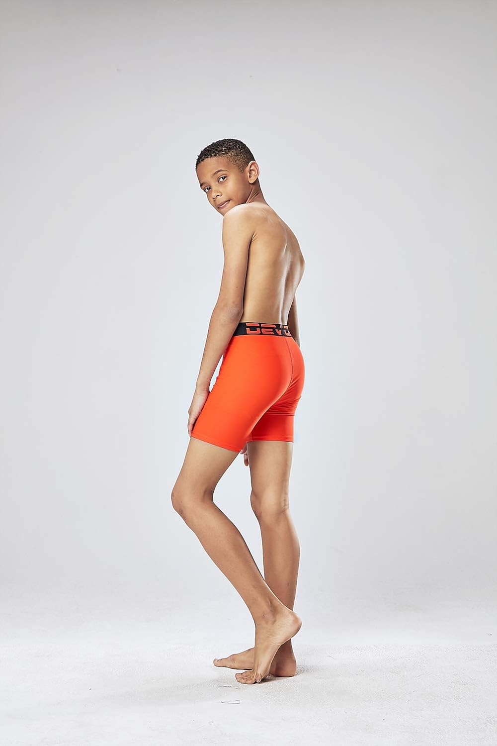 DEVOPS Boys Performance Active Boxer Briefs Underwear Shorts (3-Pack): Clothing