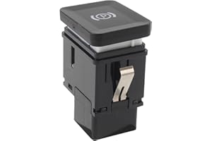 AUTOKAY 3C0927225C Parking Brake Control Switch Parking Brake Handbrake Button Switch On/Off Fits for VW Passat R36 2005-2011