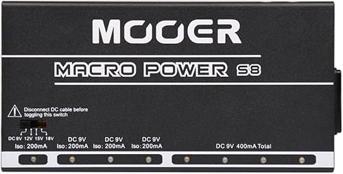 Mooer Macro Power S8 Effects Power Supplies