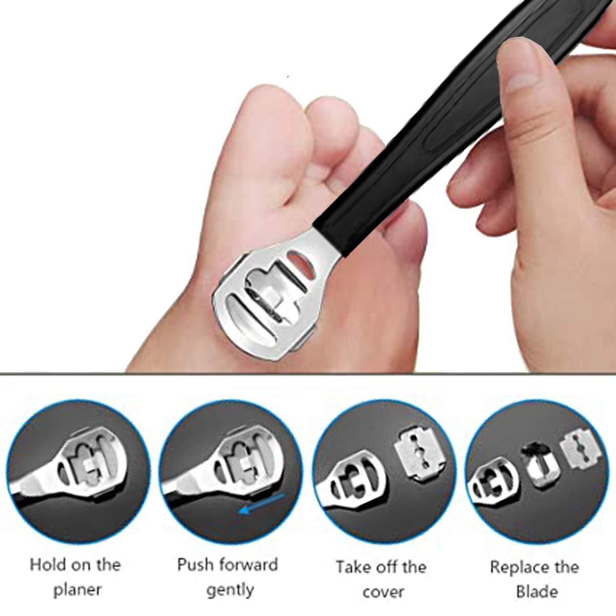 ALCKYSIR 23-In-1 Professional Pedicure Tool Set, with Foot Files and Rasp, Foot Grinder Callus Cuticle Remover, Toenail Clippers Set with Portable Storage Box for Women and Men : Beauty