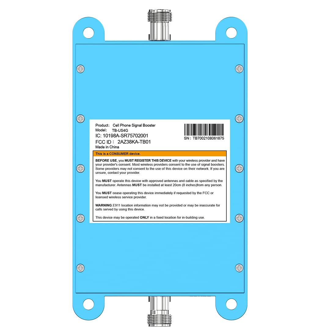 Subraod Cell Phone Signal Booster for Home 5,000 sq ft with Outdoor/Indoor Antennas Extend Phone Battery Life Cell Phone Booster Boosts 5G 4G LTE 3G for Verizon AT&T and All US Carriers,FCC Approved