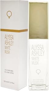 Alyssa Ashley White Musk Eau de Cologne Spray 100ml Unisex Warm Floral Citrus view 4