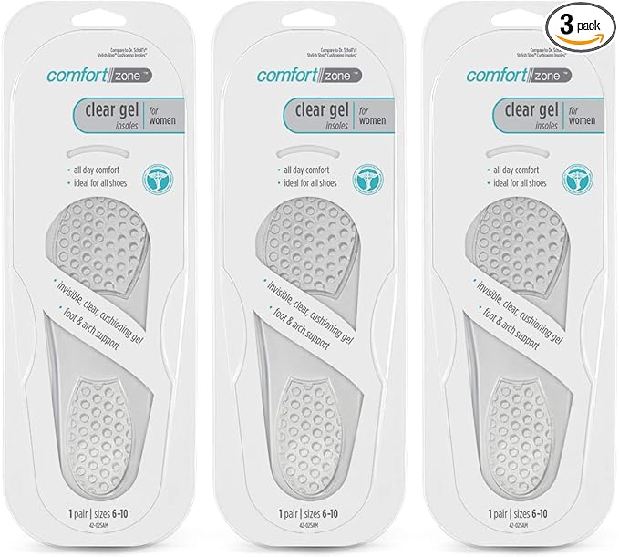 clear shoe insoles