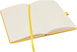 Notes London Eco A5 Notebook with Lined Pages – Vegan Leather Hard Cover, 160 view 3