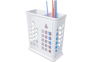 NATIKON Dishwasher Basket for Straw and Chopsticks Great for Drying, Washing and Storing also can be used as Stand for Forks,