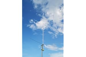 HYSHIKRA 26-28Mhz Base Antenna, CB 6.2meter (20.3ft) Outdoor Antenna with UHF-Female Connector for Midland Cobra Yaesu Mobile Base Transceiver Radio