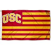 USC Trojans Stars and Stripes Nation Flag