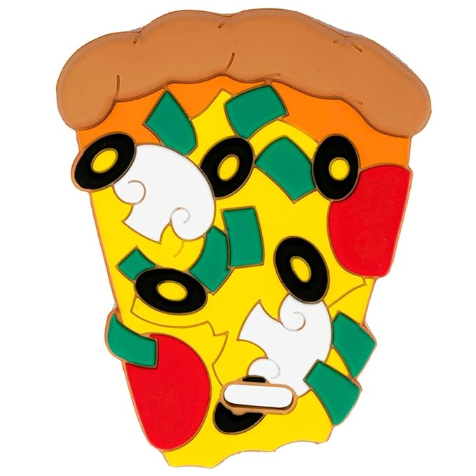 pizza slice teether