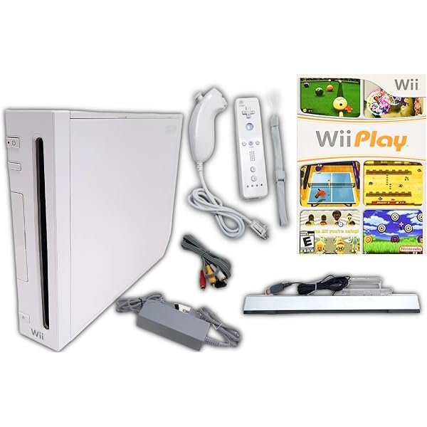 Amazon.com: Nintendo Wii Video Game System 2-REMOTE, 2-NUNCHUK