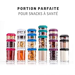 BlenderBottle GoStak Food Storage Containers for