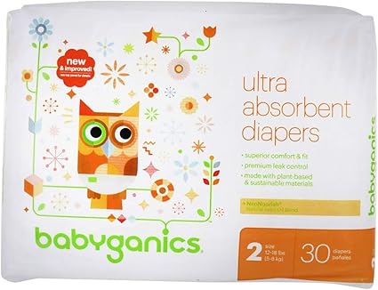 babyganics diapers size 1