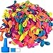 Trooer 500 Pack Water Balloons with Refill Kits, Latex Water Bomb Balloons for Water Fight Games, Party Favors - Summer Splash Fun for Kids & Adults