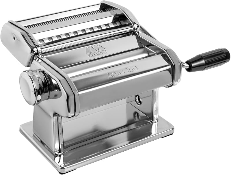 Marcato Atlas 150 Pasta Machine Chrome Steel Made in Italy