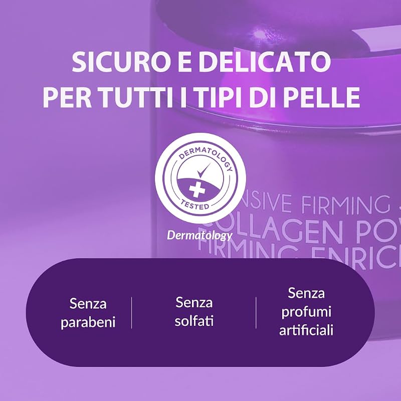 [Mizon] Crema Arricchita con Collagene Marino (50ml) Cura della pelle coreana, collagene marino ricco al 54%, cura intensiva antietà e linee sottili (Collagen Power Firming Enriched Cream)