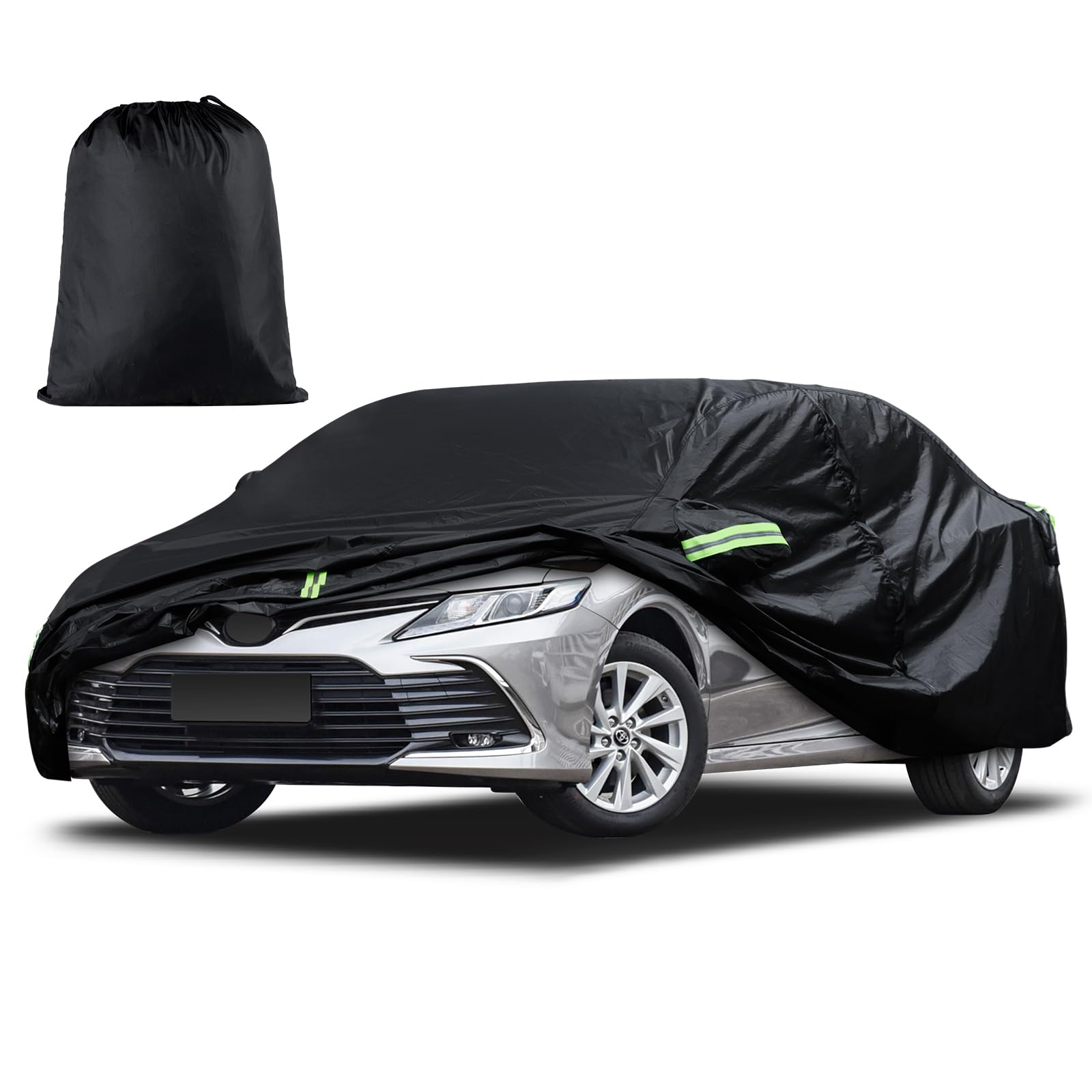 Photo 1 of Car Cover Custom Fit for Toyota Camry 1996-2025, for Honda Accord 2001-2025, Waterproof All Weather for Automobiles Full Exterior Cover Rain Sun UV Protection with Door Zipper