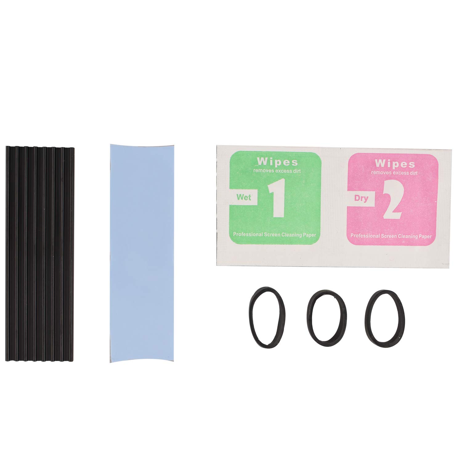 Futheda Aluminum Heatsink Radiator Chipset Heat Sink Cooling Fin with Silicone Thermal Pad for NVME NGFF M.2 2280 PCIE SSD DIY Laptop PC Memory Cooling Fin Radiation