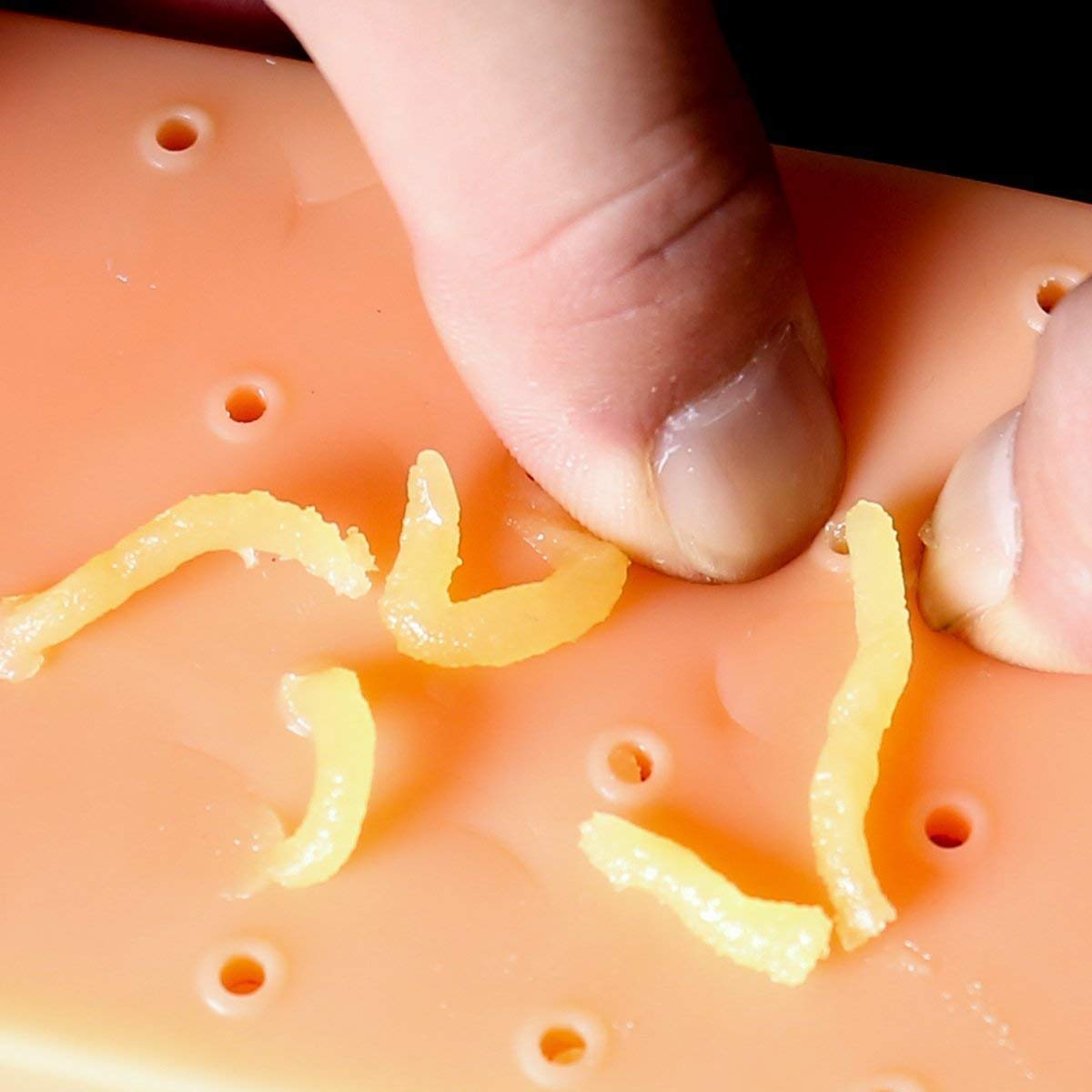 VIEE pimple popping toy,Funny Squeeze Acne Toys Stress Relief Toys Stop Picking Your Face for Kids Teens Adults (Peach Color）