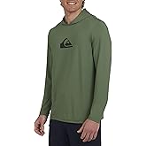 Quiksilver Men's Swimwear Regular Fit UPF 50 Sun Tee Hooded Rash Guard Shirt (S-XXL)
