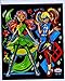 DC Super Hero Girls fa3220332203 Sparkle Velvet Poster Set, Assorted