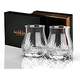 GLENCAIRN Mixer Premium Cut Scotch Whisky Glasses, Set of 2, For Nosing and Tasting Spirits