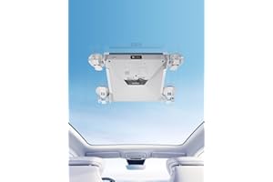 PeakDo Starlink Mini Mount,180°Rotatable Starlink Mini Suction Cup Mount with Large Durable Suction Cup,Strong Frame,35mm Extendable Starlink Mini Mount Kit for Car Sunroof,RV,Boat,Airplane