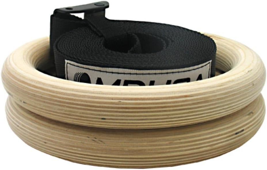 Muscle Driver 7770021 Wood Gym Rings