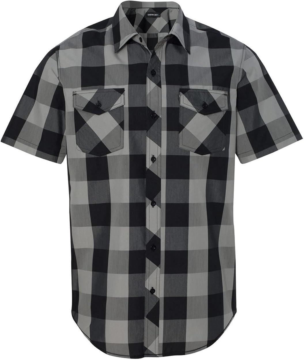 Burnside Buffalo Plaid Woven Shirt (B9203): Clothing