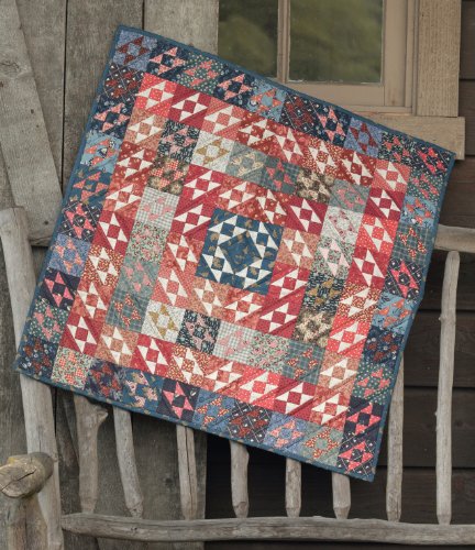 The Blue and the Gray: Quilt Patterns using Civil War Fabrics
