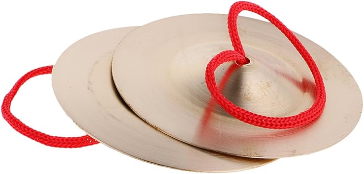 platillos musicales pequeños