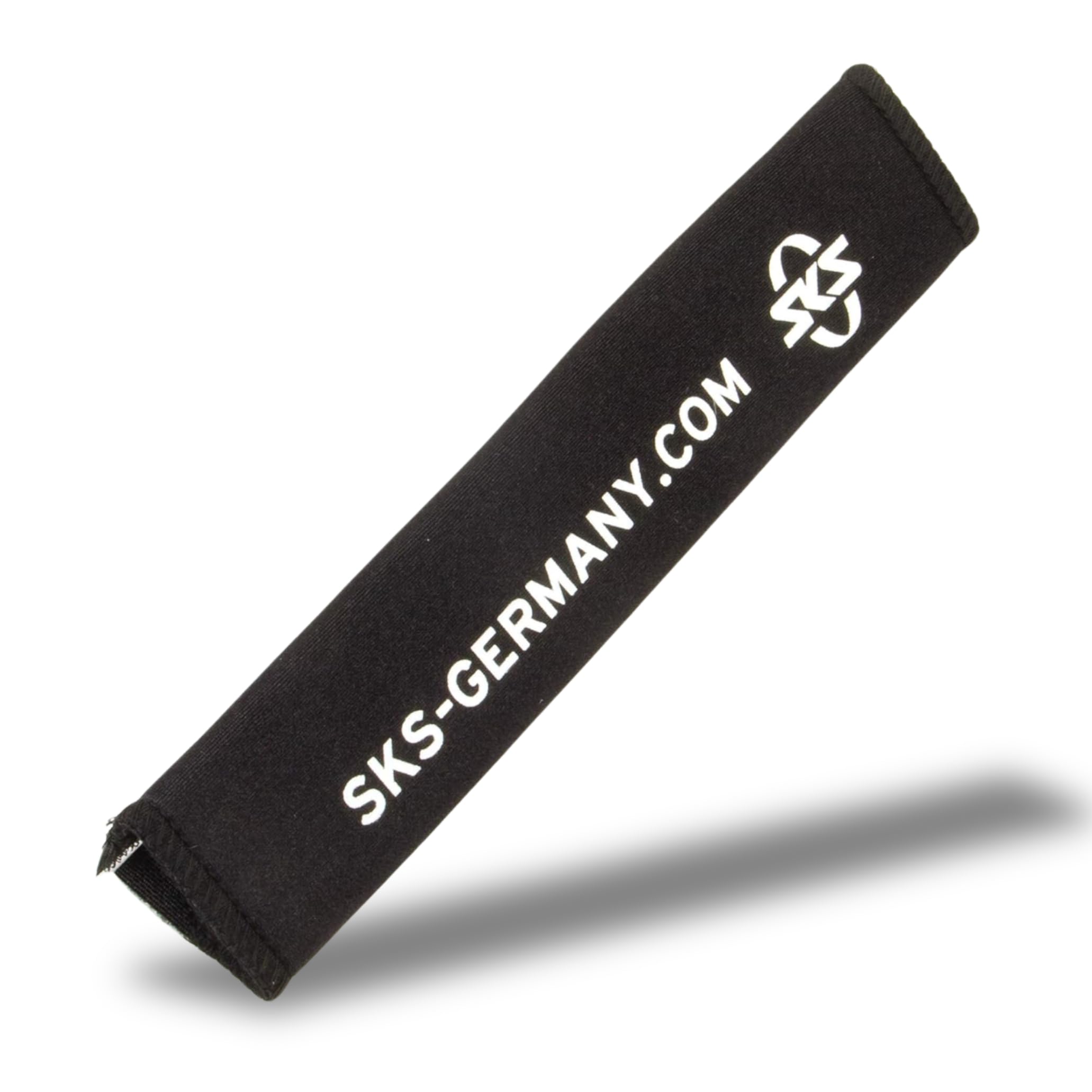 SKS GERMANY CHAINSTAY PROTECTOR, bicycle accessory (made of especially stretchy neoprene; with extra long velcro fastener; secure protection against scratches & damage)