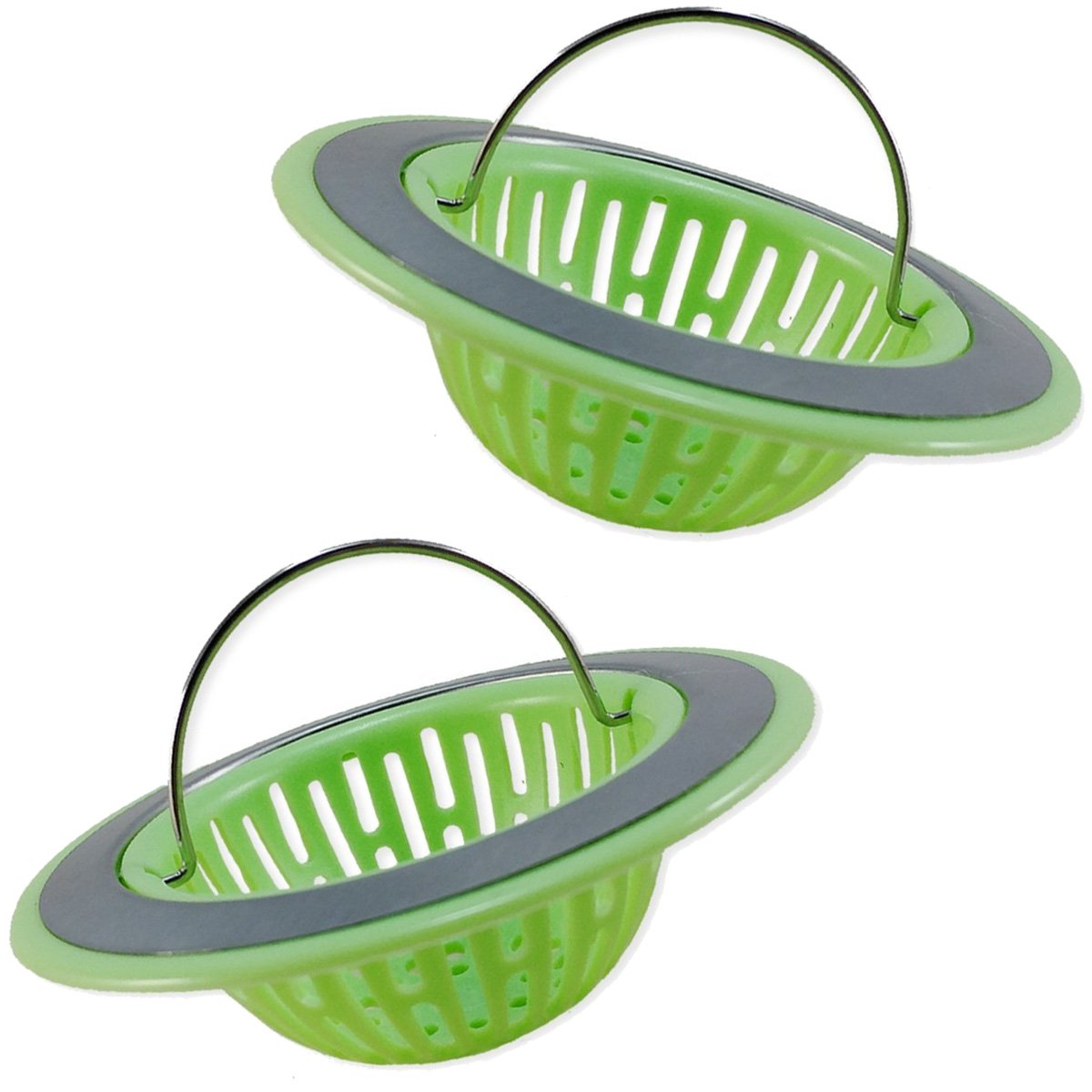2 Set of Kitchen Sink Strainers with Handle, Durable Plastic Waste Filter, Fit 795630701181 eBay