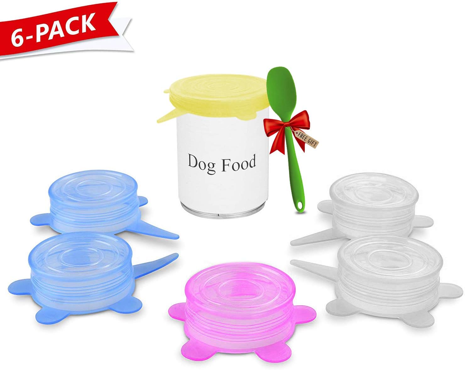 Trgowaul Can Covers/Universal Silicone Can Lids for Pet