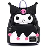Loungefly Sanrio Hello Kitty Kuromi Cosplay Adult Womens Double Strap Shoulder Bag Purse