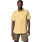 Columbia Men's Utilizer II Solid Short Sleeve Shirt, Sand Dune, 4X