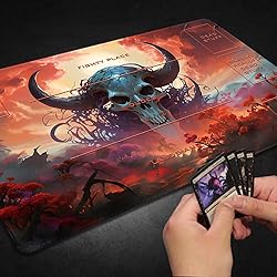 Premium Stitched MTG Playmat with Zones and