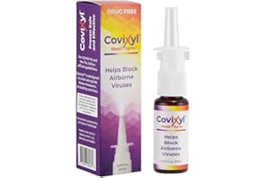 Covixyl Protective Nasal Spray, Immune Support and Aids Cold Defense, Helps Block Airborne, Fast-Acting and Lasts Up to 6 Hours Protection (1 Pack)