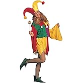 Rubies King's Jester Costume for Adults, Men's Standard