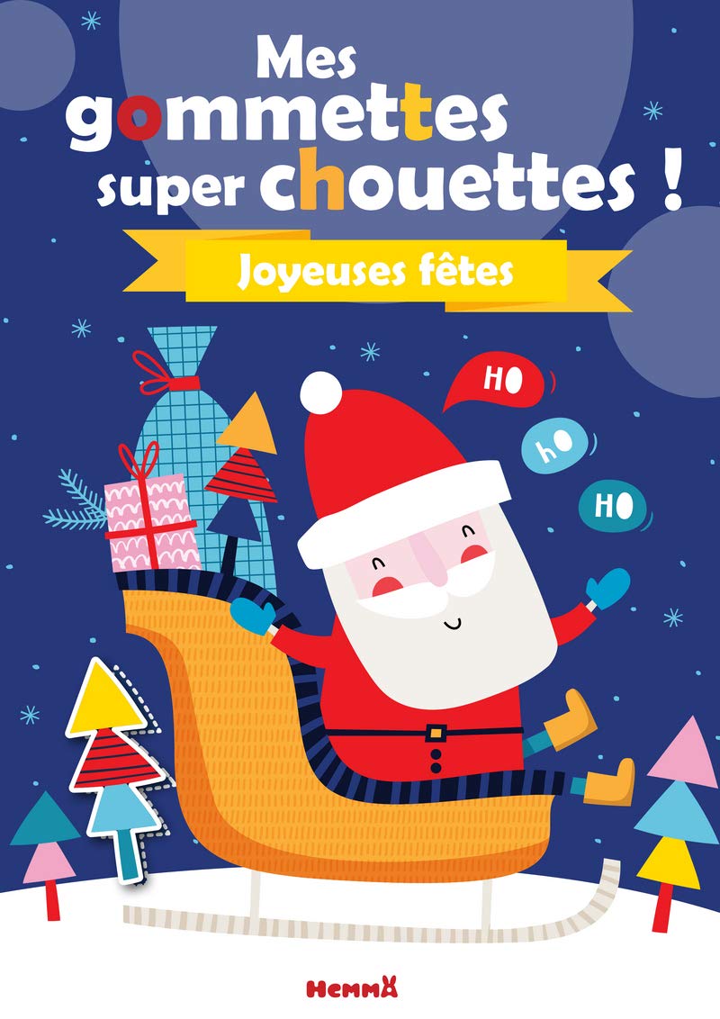 Mes Gommettes Super Chouettes Noel Pere Noel French Edition Collectif Amazon Com Books