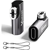 Veeloon 90 Degree Charger Adapter 2 Pack Replacement for Shokz Headphones, USB C Magnetic Charger Right Angle Converter, Compatible with Aftershokz Aeropex, OpenRun Pro/Air/Mini, Openswim Pro