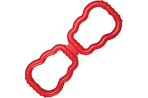 KONG Tug Toy - Dog Supplies for Tug of War - Natural Rubber Dog Toy for Outdoor & Indoor Playtime - for Medium/Large Dogs