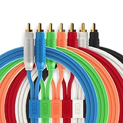 DJ TechTools Chroma Cables Audio 2.0: 2M RCA to RCA
