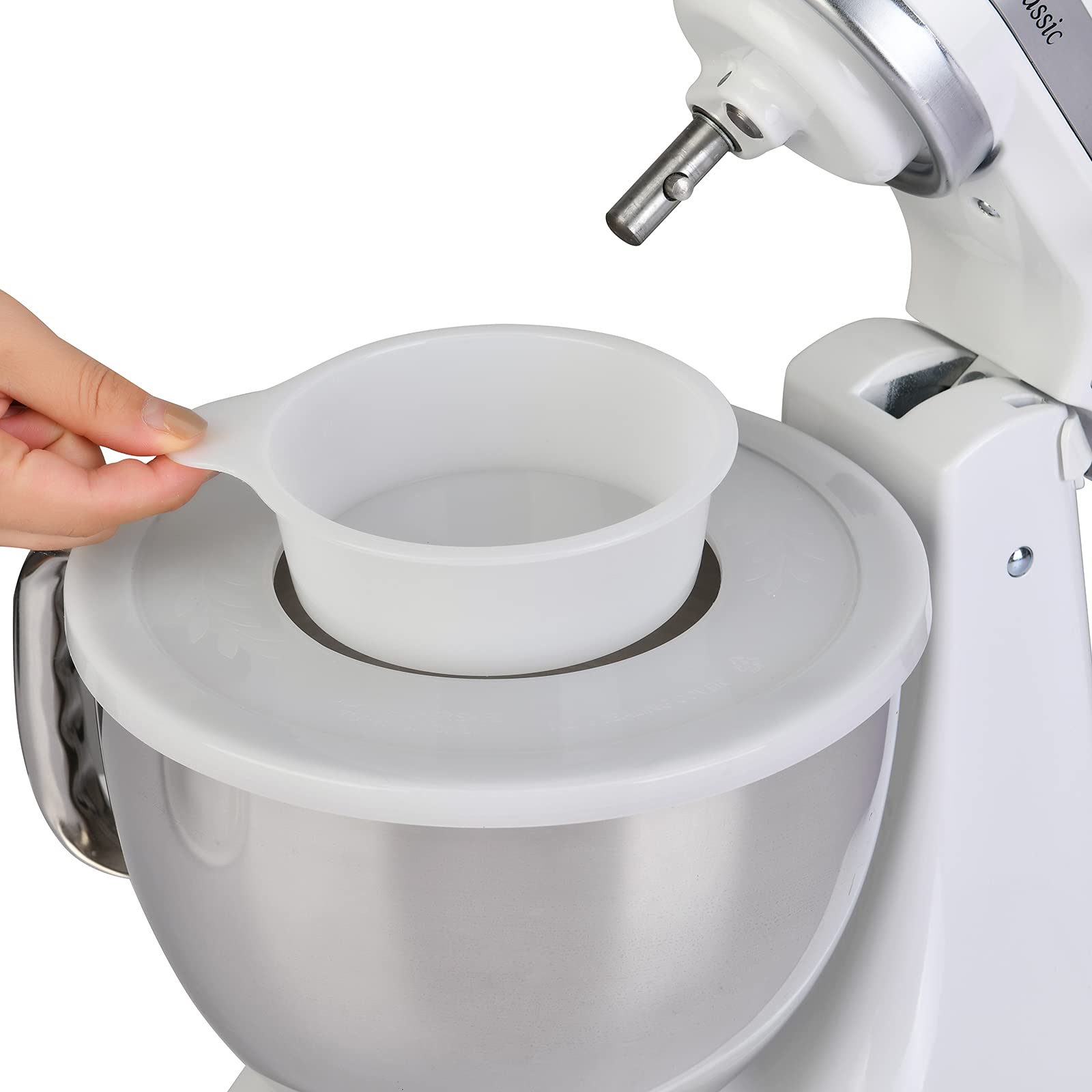2 Pack Mixers Bowl Covers for KitchenAid 4.5-5 Quart Tilt-Head Stand Mixers Bowl Covers Lid