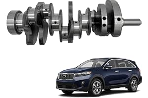 LoftMarte 623R63CA0A 3.3L Engine Crankshaft Compatible with Sorent Sedona 2011-2019 Cadenza 2014-2019 Santa Fe 2013-2019