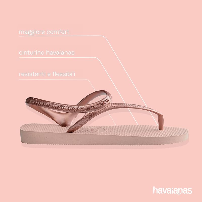 Flash Urban Donna Sandali Balletto Rosa / Rosa Dorato 39/40 EU