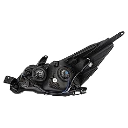 TRQ 2 Piece Headlight Assembly Set Driver
