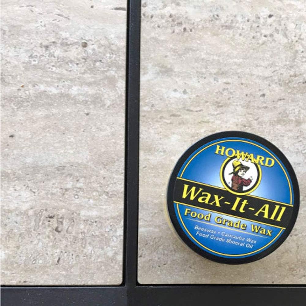 Howard Multi Purpose Wax Polish with Beeswax and Carnauba for Wood Furniture Stone Countertops, Metal Surfaces, Cleans - Image 3