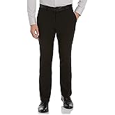 Perry Ellis Mens Slim Fit Stretch Active Waistband Dress Pant