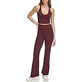 DKNY Womens Tummy Control Workout Yoga Leggings