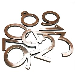 Diggoo 20 Pack Mailbox Numbers 0-9, 2.76 Inch