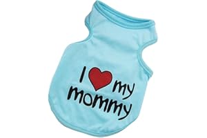 GAORUI Cute Pet Puppy Small Dog Summer Vest T Shirt Cotton Costume Clothes New Apparel